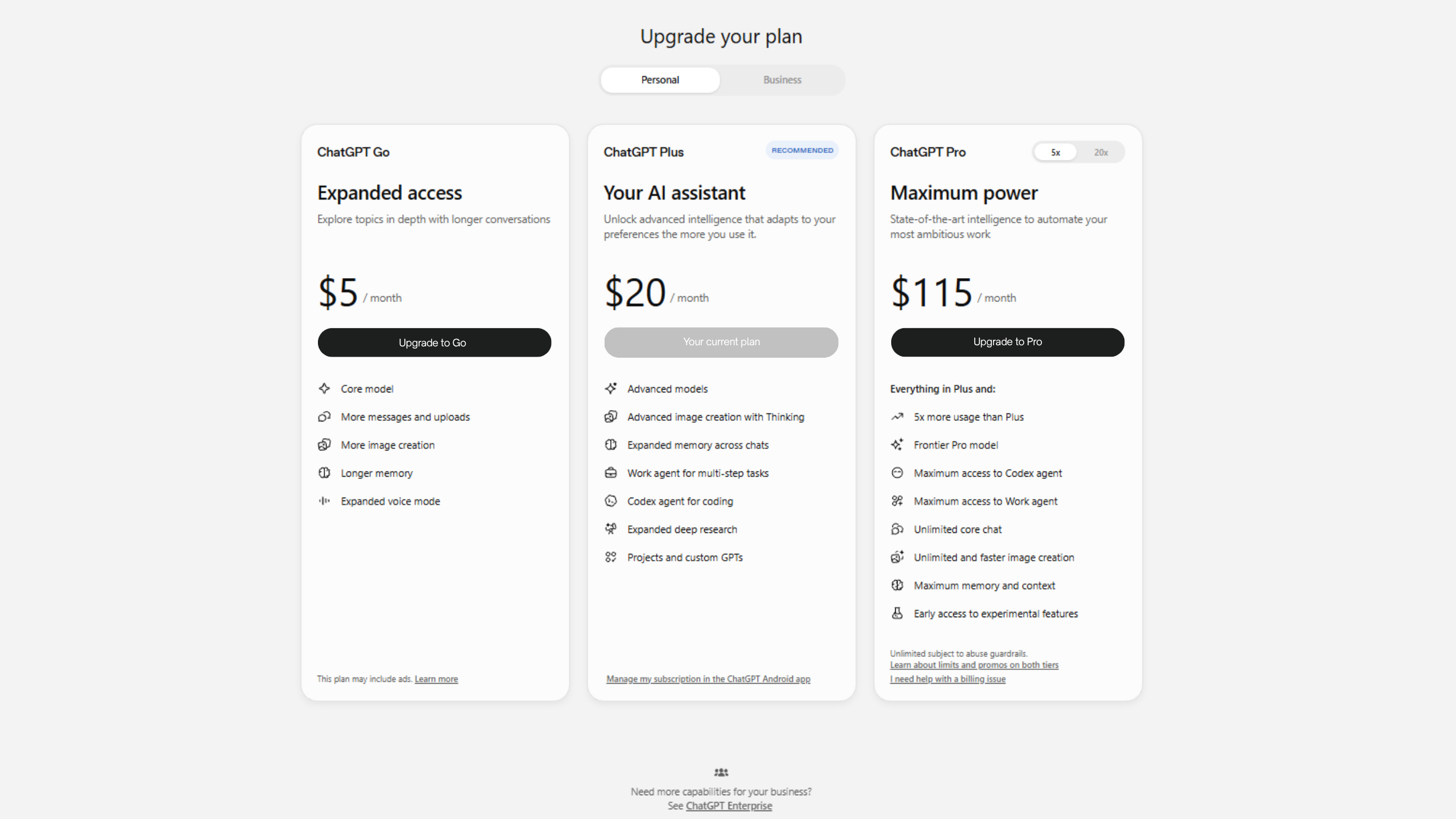 ChatGPT Screenshot 1